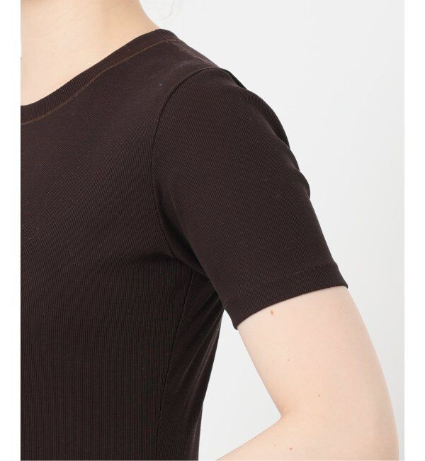 IENA LA BOUCLE「《追加》IENA LA BOUCLE ライトリブハーフスリーブプルオーバー2」|Tシャツ・カットソー|