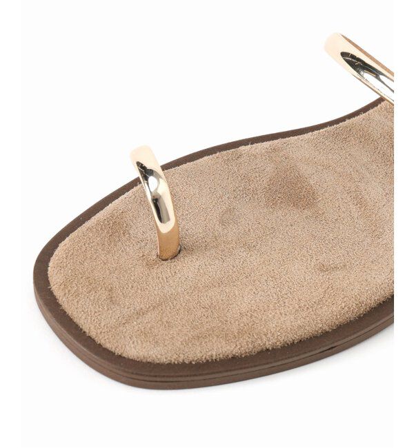 IENA「《追加》NICOLAS LAINAS/ニコラスライナス フラットサンダル」|サンダル|