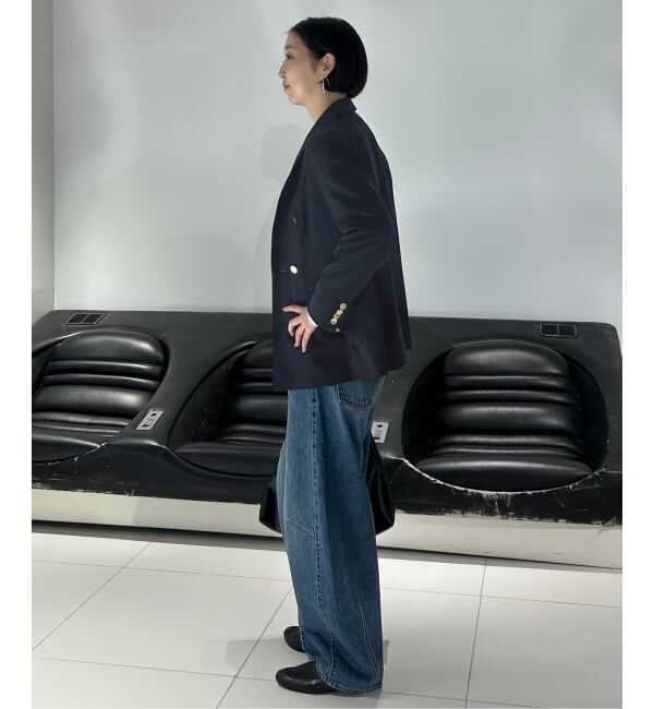 SLOBE IENA「TRダブルブレストジャケット」|テーラードジャケット|