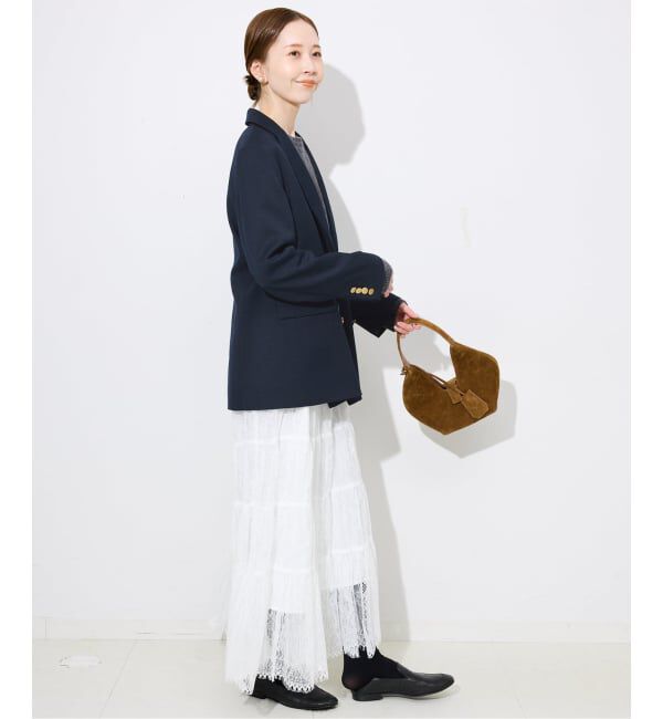 SLOBE IENA「TRダブルブレストジャケット」|テーラードジャケット|