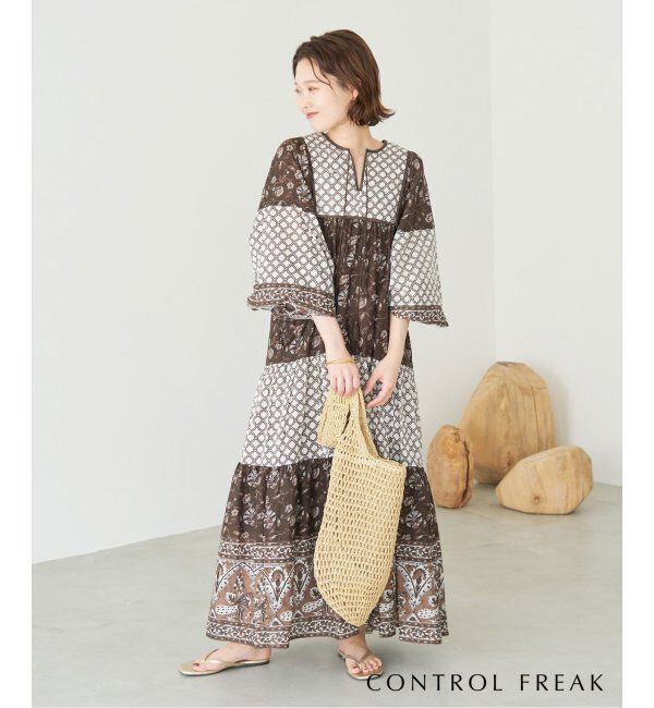 SLOBE IENA「《追加》CONTROL FREAK ペーパークロッシェバッグ 244-410503」|ショルダー・メッセンジャー|