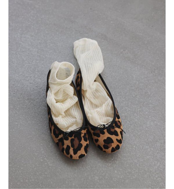 SLOBE IENA「《WEB限定サイズあり/追加2》BONITAS/ボニータス バレエシューズ」|バレエシューズ|