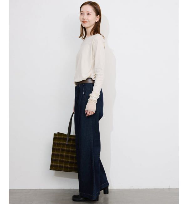 SLOBE IENA「《追加》レイヤードスリーブロンTEE」|Tシャツ・カットソー|