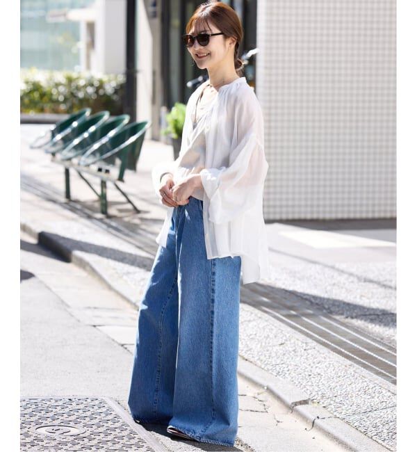 SLOBE IENA「《追加》ラミースキッパーシャツ」|シャツ・ブラウス|