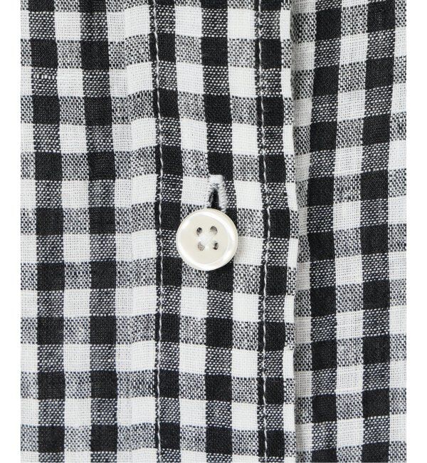 SLOBE IENA「《追加2》リネンコットンレギュラーシャツ」|シャツ・ブラウス|