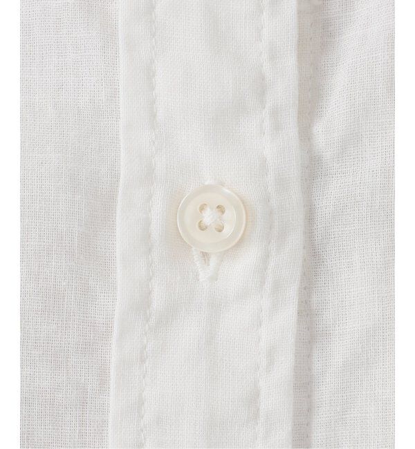 SLOBE IENA「《追加2》リネンコットンレギュラーシャツ」|シャツ・ブラウス|