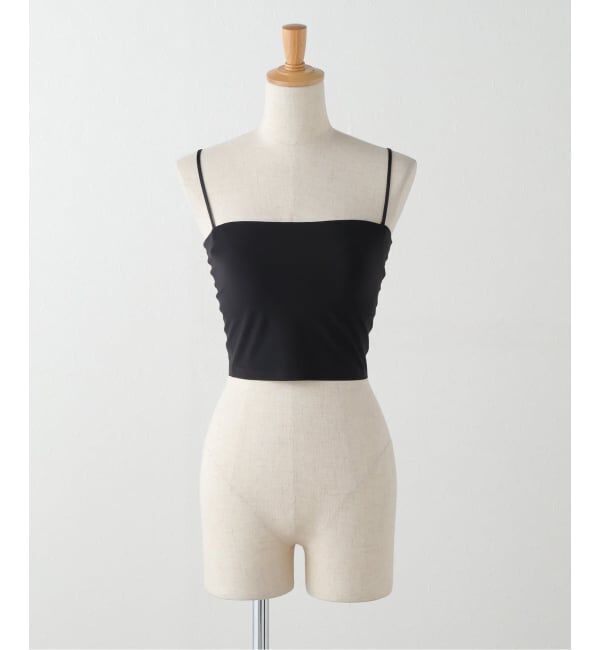 IENA LA BOUCLE「NICENICE MOMENT/ナイスナイスモーメント DETACHABLE STRAP TUBEトップ N3-25A- 024」|その他|ブラック