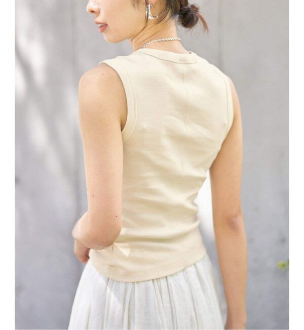 IENA「FLORE FLORE/フローレフローレ ESME TANK タンクトップ」|タンクトップ|