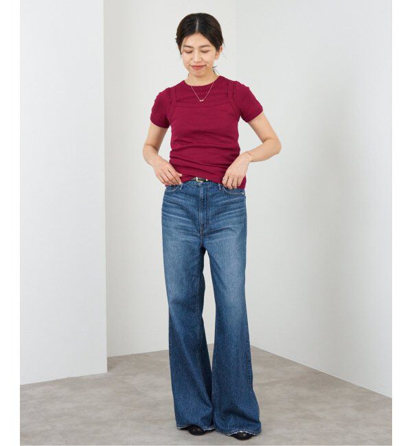 IENA「FLORE FLORE/フローレフローレ CAR TEE Tシャツ」|Tシャツ・カットソー|