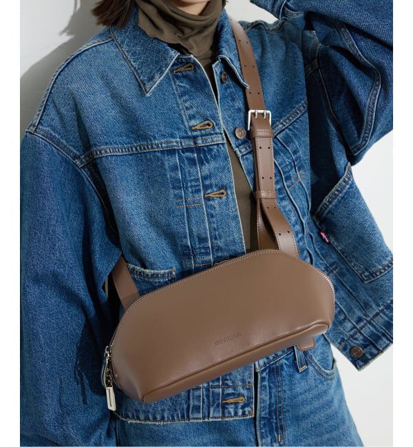 SLOBE IENA「ADD CULUMN/アドカラム FIGRE BODYBAG A25W02B399 ボディーバッグ」|ショルダー・メッセンジャー|