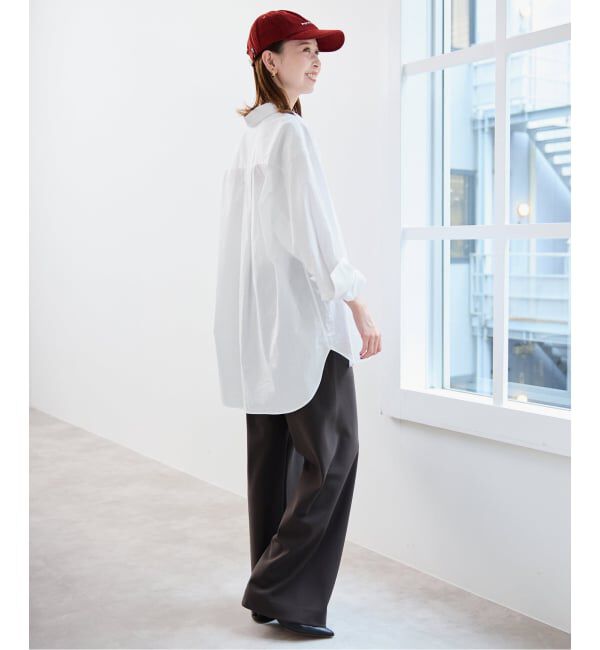 SLOBE IENA「コットンブロードベーシックシャツ」|シャツ・ブラウス|