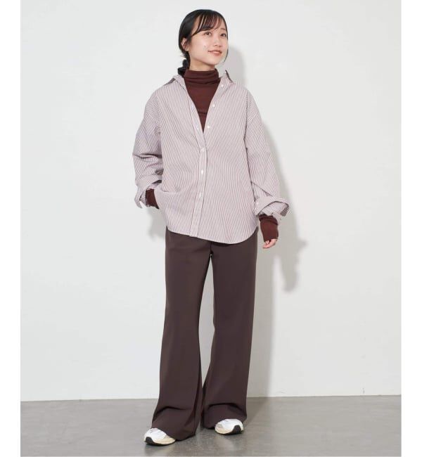 SLOBE IENA「コットンブロードベーシックシャツ」|シャツ・ブラウス|