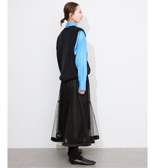 SLOBE IENA「パールニットベスト」|ベスト・ジレ|