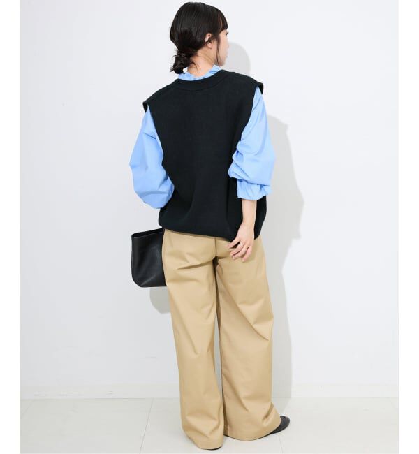 SLOBE IENA「パールニットベスト」|ベスト・ジレ|