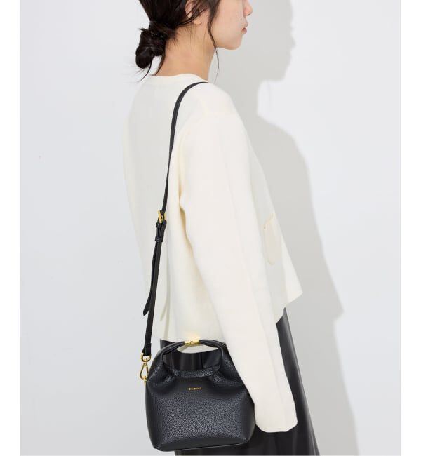 SLOBE IENA「《セットアップ対応可》コットンダブルフェイスカーディガン」|カーディガン|