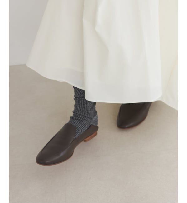 SLOBE IENA「《追加4》SLOBE ソフトローファー」|ローファー|カーキ