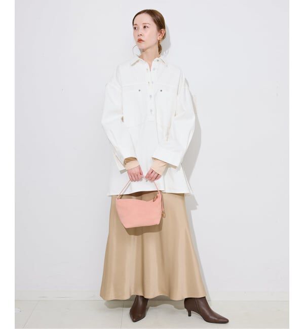 SLOBE IENA「INNUE/イヌエ スウェードワンハンドルバッグ」|ハンドバッグ|