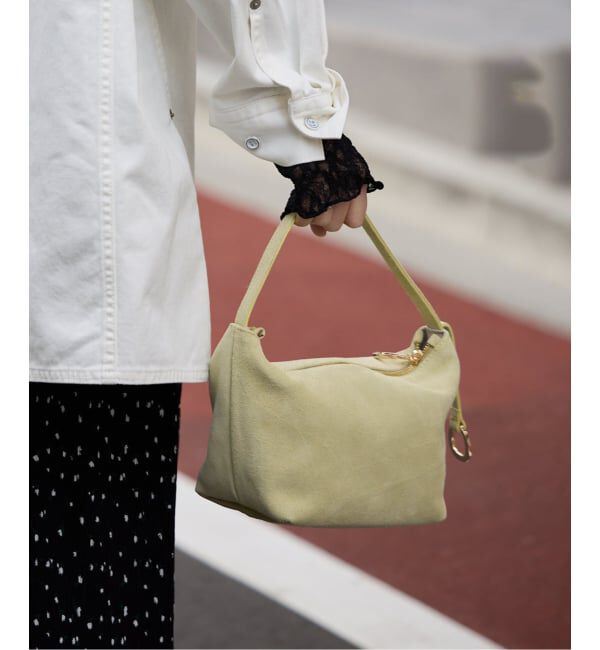 SLOBE IENA「INNUE/イヌエ スウェードワンハンドルバッグ」|ハンドバッグ|