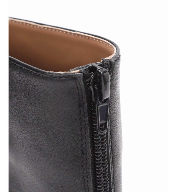 SLOBE IENA「《追加3》SLOBE スクエアトゥショートブーツ」|ショートブーツ|