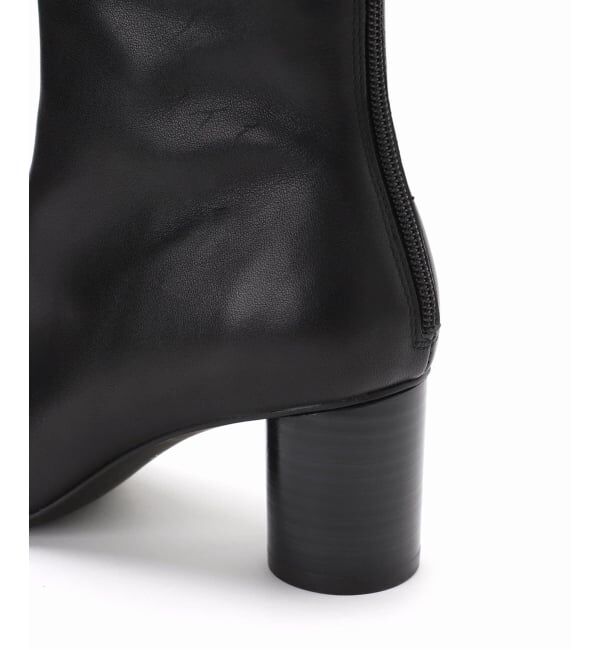 SLOBE IENA「《追加3》SLOBE スクエアトゥショートブーツ」|ショートブーツ|