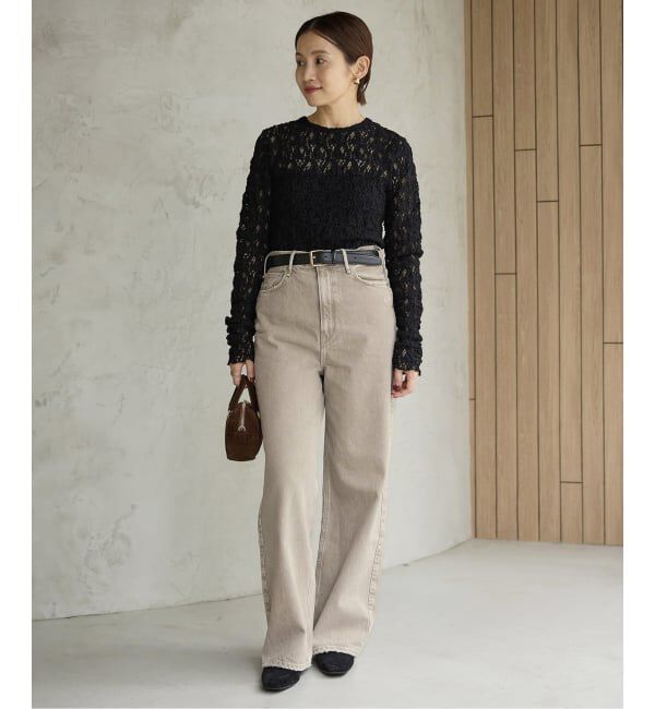 IENA「upper hights/アッパーハイツ 別注 THE NIECE デニムパンツ」|デニム|