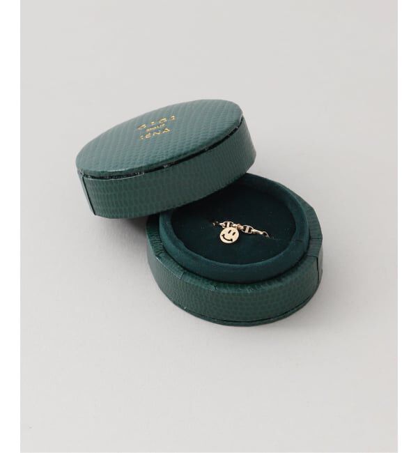 IENA「《WEB限定/追加》GIGI/ジジ 別注 SMILE CHAIN RING EX」|リング|