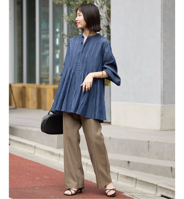 SLOBE IENA「MARCO BIANCHINI SLOBE別注 ラウンドボストンバッグ ECHO OF PETALS 25107」|ボストンバッグ|