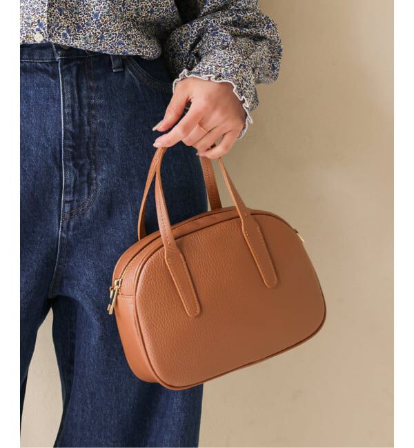 SLOBE IENA「MARCO BIANCHINI SLOBE別注 ラウンドボストンバッグ ECHO OF PETALS 25107」|ボストンバッグ|