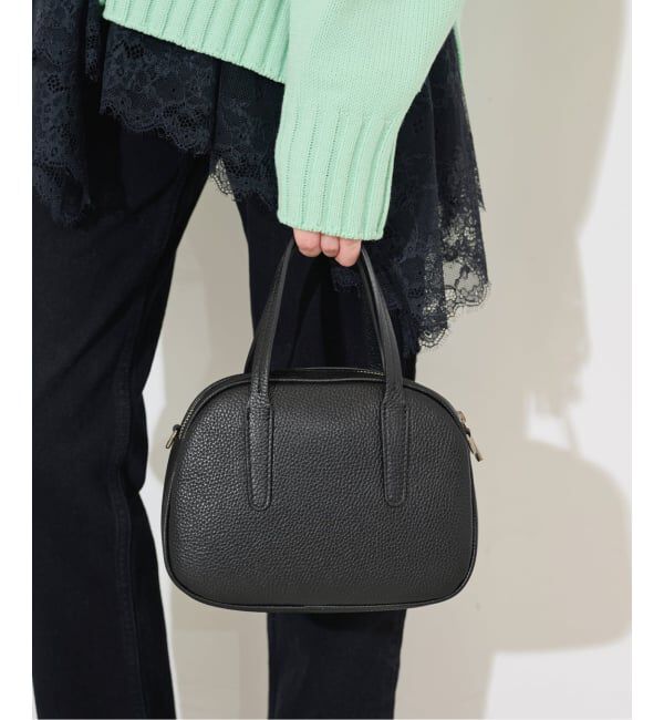 SLOBE IENA「MARCO BIANCHINI SLOBE別注 ラウンドボストンバッグ ECHO OF PETALS 25107」|ボストンバッグ|