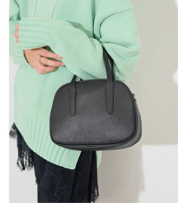 SLOBE IENA「MARCO BIANCHINI SLOBE別注 ラウンドボストンバッグ ECHO OF PETALS 25107」|ボストンバッグ|