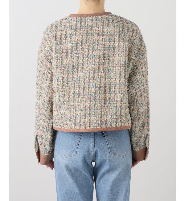 IENA LA BOUCLE「IENA LA BOUCLE LINTONツィードブルゾン」|その他|