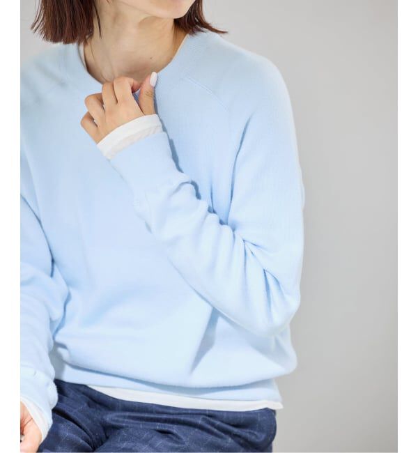 IENA「《追加2》スイビスムースプルオーバー」|ニット・セーター|