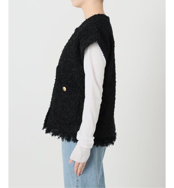 IENA「ミックスツイードベスト」|その他|