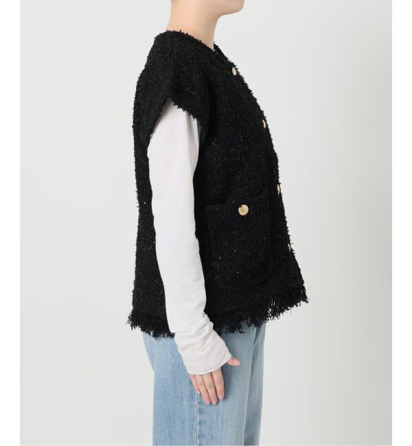 IENA「ミックスツイードベスト」|その他|