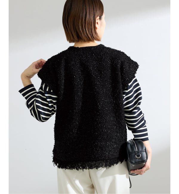 IENA「ミックスツイードベスト」|その他|