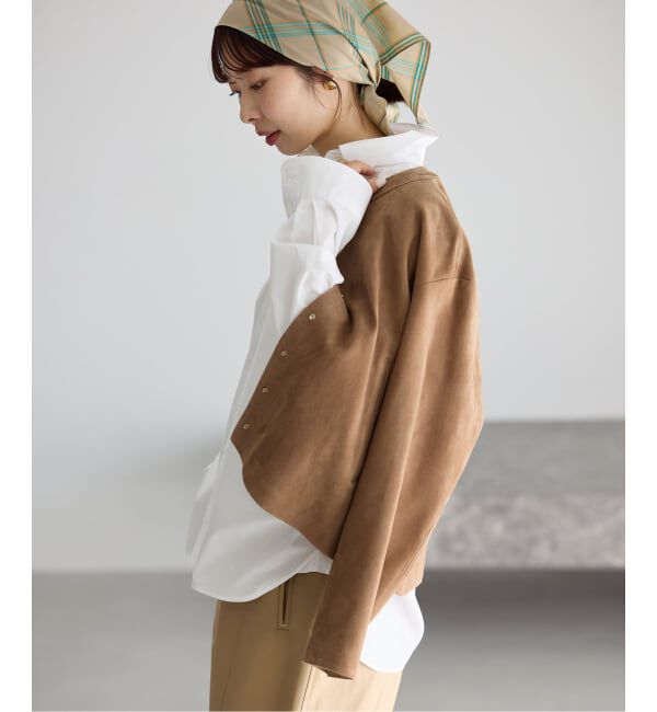 IENA「T/C プレーンシャツ」|シャツ・ブラウス|