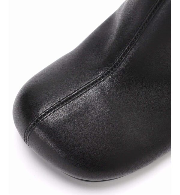 SLOBE IENA「《追加4》SLOBE スクエアトゥショートブーツ」|ショートブーツ|