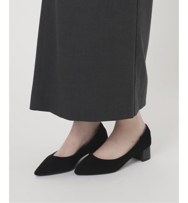 SLOBE IENA「《WEB限定/追加》TR Vネックジャンパースカート」|ワンピース|