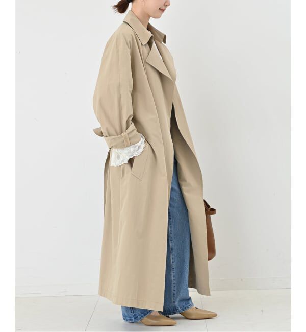 SLOBE IENA「《WEB・一部店舗限定/追加》レーススリーブブラウス」|シャツ・ブラウス|