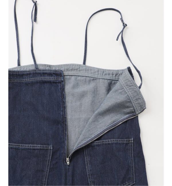 SLOBE IENA「LEDENIM ナローフレアデニムジャンパースカート」|ワンピース|