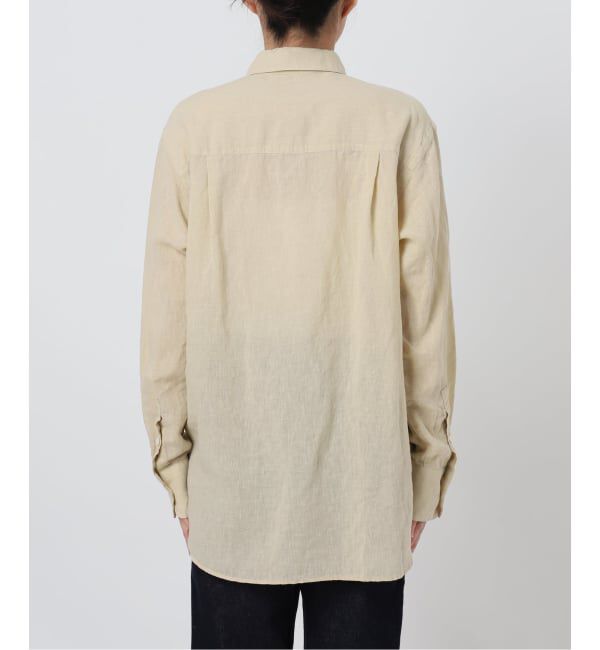 SLOBE IENA「《追加》リネンコットンレギュラーシャツ」|シャツ・ブラウス|