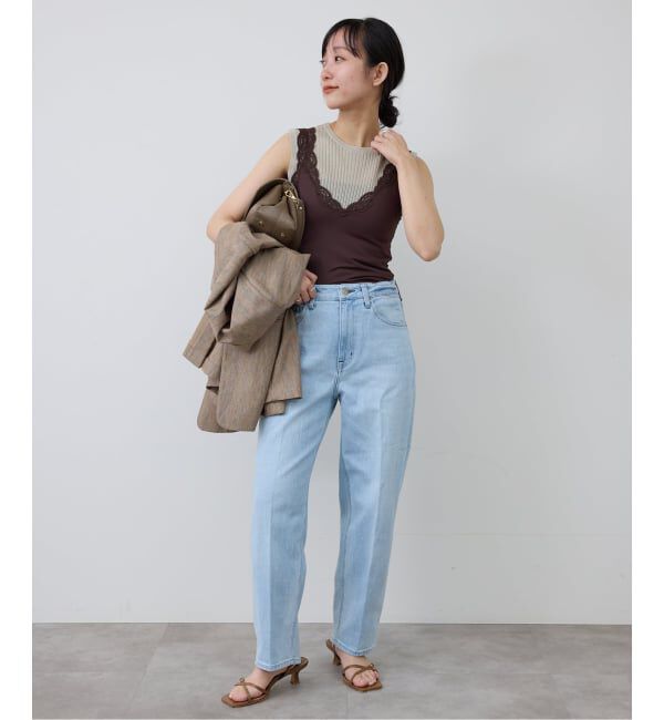 SLOBE IENA「SLOBE レザークロスサンダル」|サンダル|