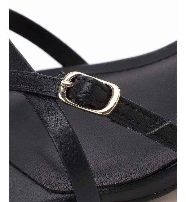 SLOBE IENA「SLOBE レザークロスサンダル」|サンダル|