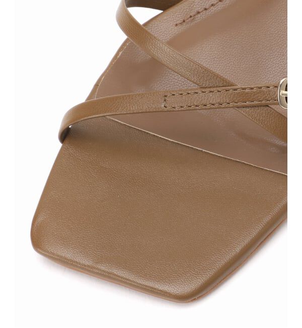 SLOBE IENA「SLOBE レザークロスサンダル」|サンダル|