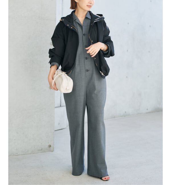 IENA「撥水フーディーブルゾン」|ブルゾン・スタジャン|