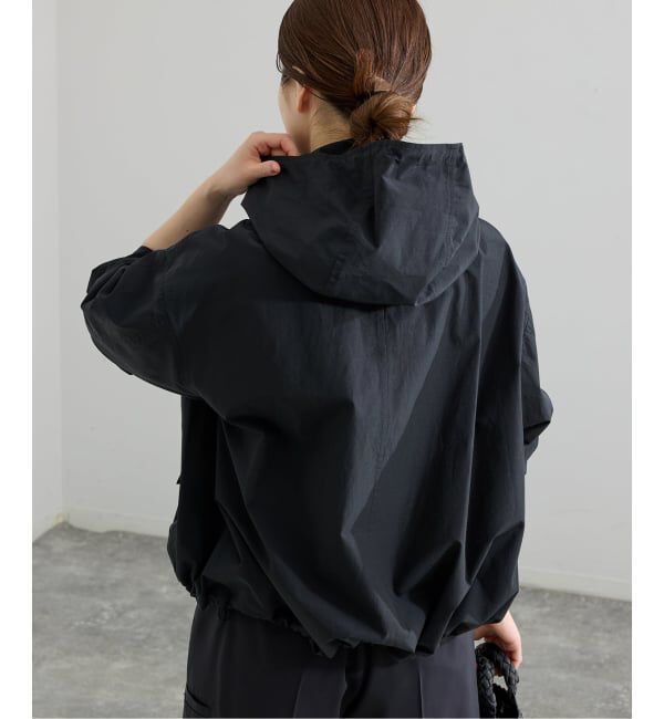 IENA「撥水フーディーブルゾン」|ブルゾン・スタジャン|