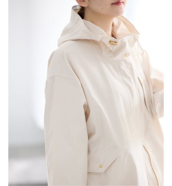 IENA「撥水フーディーブルゾン」|ブルゾン・スタジャン|