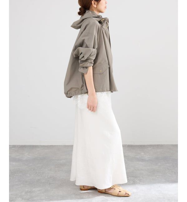 IENA「撥水フーディーブルゾン」|ブルゾン・スタジャン|