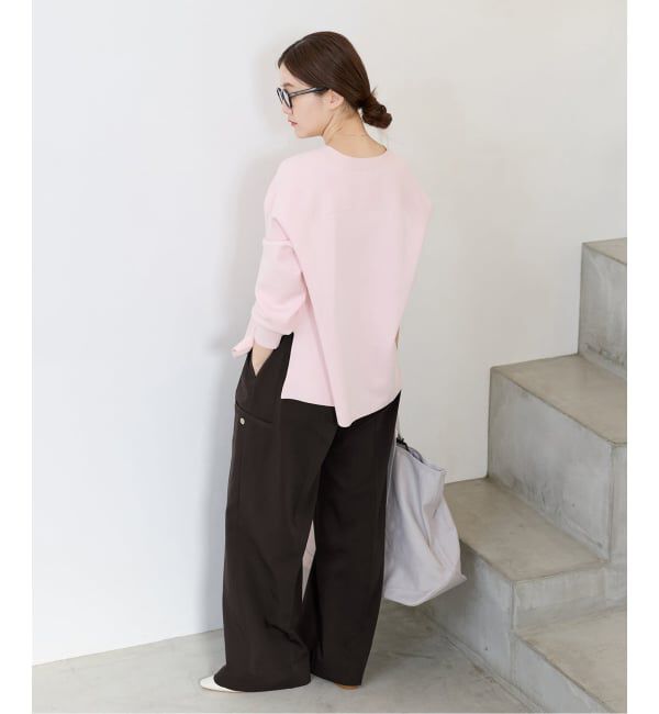 IENA「ハイツイストツイルスラックス」|スラックス|