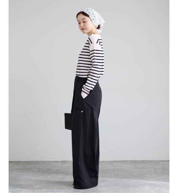 IENA「ハイツイストツイルスラックス」|スラックス|